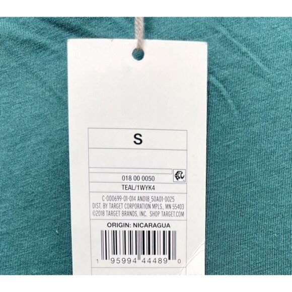 A New Day - Women's Slim Fit Short Sleeve Ribbed T-Shirt - Green - Small - Picture 14 of 16